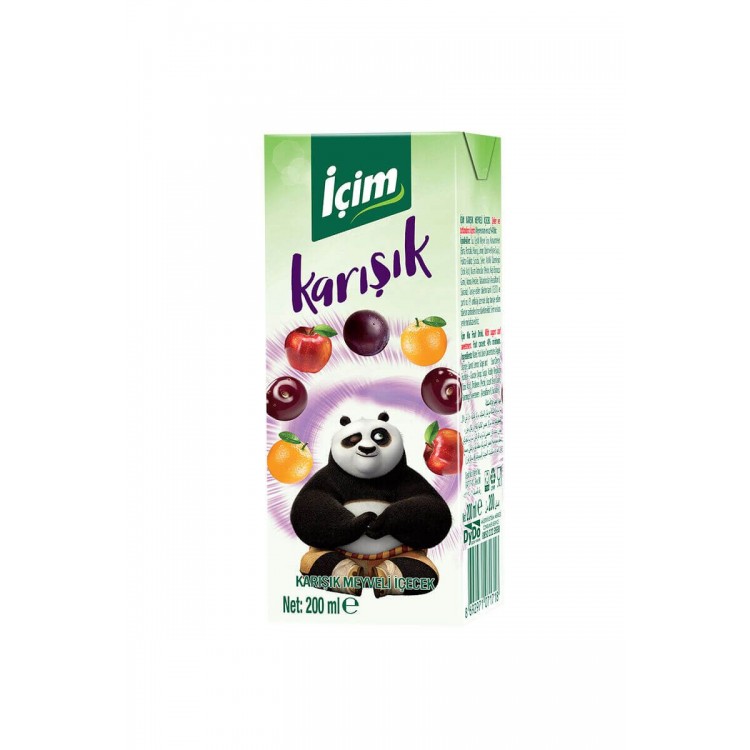 İÇİM MEYVE SUYU 200 ML KARIŞIK X 27 AD