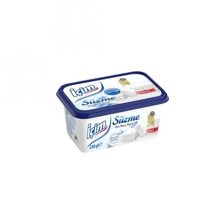 İÇİM SÜZME PEYNİR 250 GR X 12 AD İÇİM SÜZME PEYNİR 250 GR X 12 AD