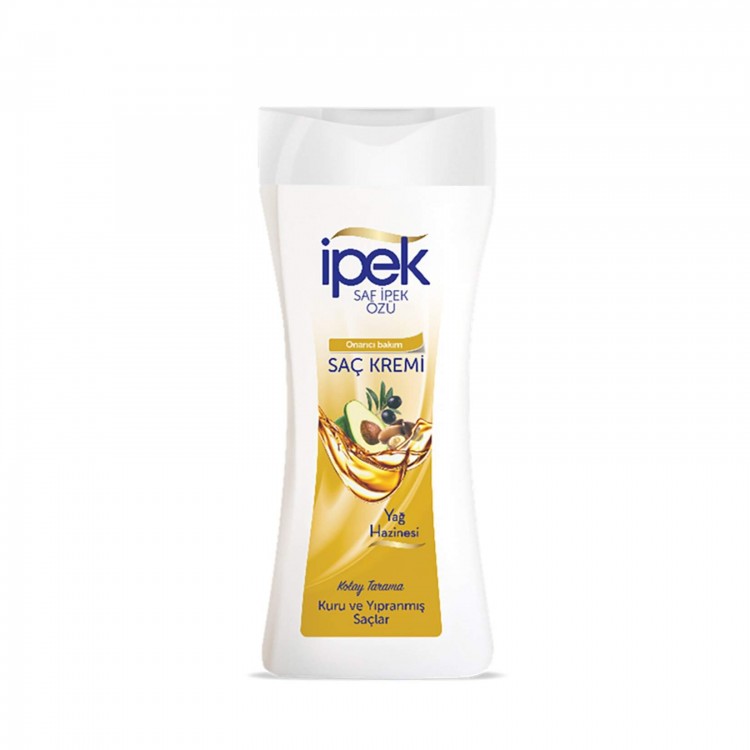 İPEK SAÇ KREMİ 480 ML YAĞ HAZİNESİ KURU VE YIPRANMIŞ SAÇLAR X 12 AD İPEK SAÇ KREMİ 480 ML YAĞ HAZİNESİ KURU VE YIPRANMIŞ SAÇLAR X 12 AD