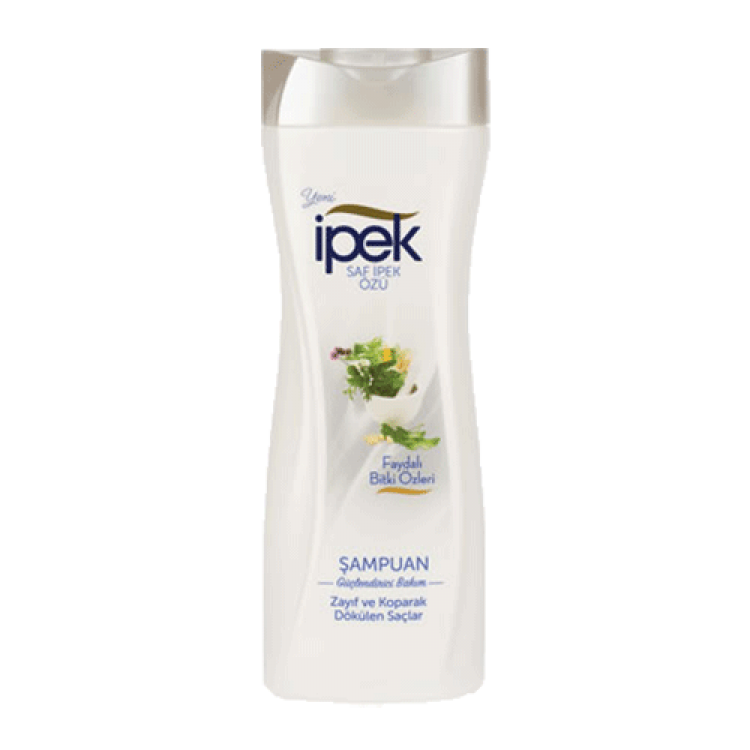 İPEK ŞAMPUAN 450 ML FAYDALI BİTKİ ÖZLERİ X 12 AD