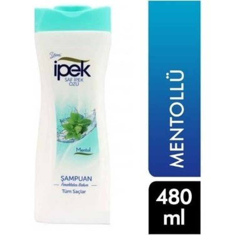 İPEK ŞAMPUAN 480 ML MENTOL RAHATLATICI BAKIM X 12 AD