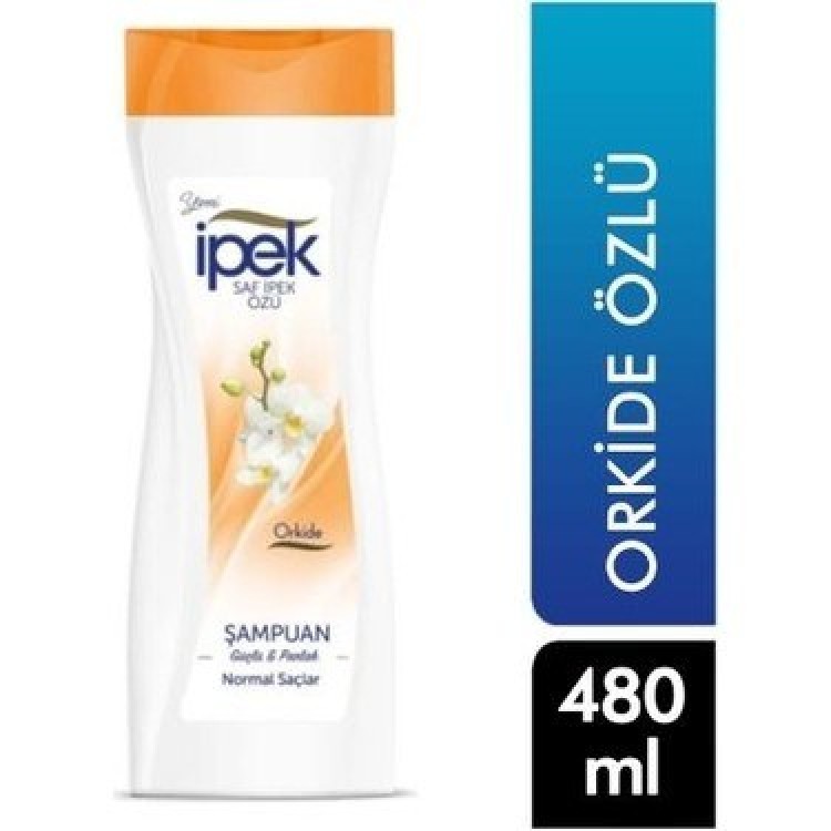 İPEK ŞAMPUAN 480 ML ORKİDE NORMAL SAÇLAR X 12 AD