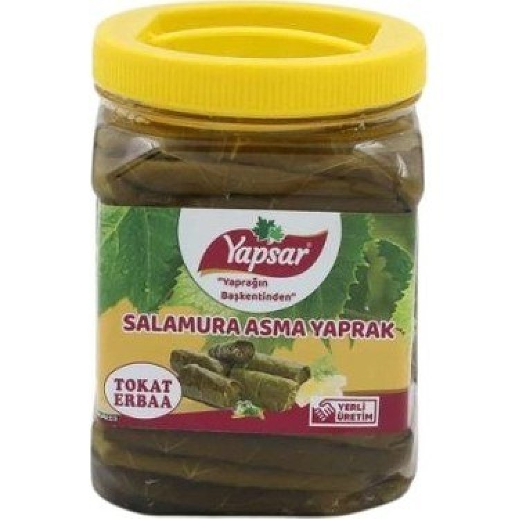 YAPSAR SALAMURA ASMA YAPRAK 600 GR X 9 AD