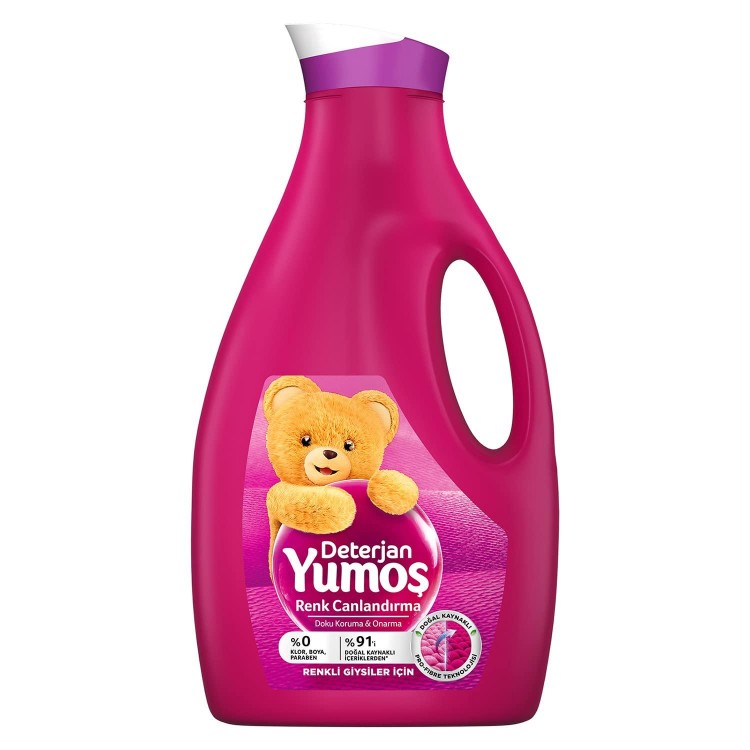 YUMOŞ SIVI DETERJAN 1690 ML RENKLİLER X 6 AD