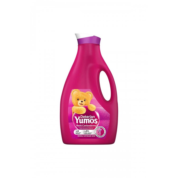YUMOŞ SIVI DETERJAN 2520 ML RENK BAKIMI X 6 AD